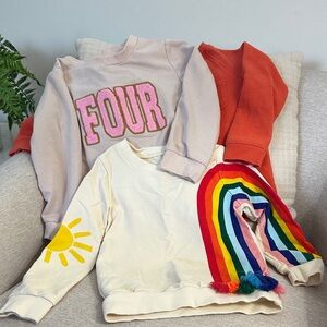 Colorful Kids Sweatshirts bundle